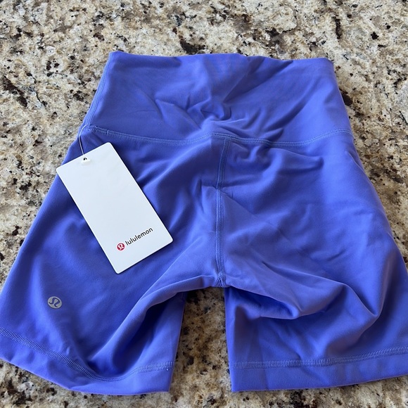 NWT 🍋 Lululemon Charged Indigo Wunder Under High arise Short 6” Size 4